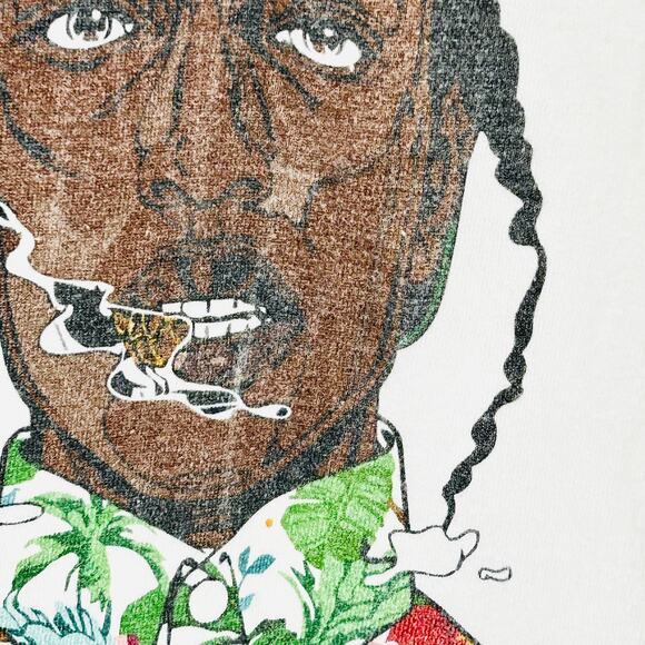 2013 A$AP Rocky Wild for the Night Graphic White T-Shirt - Picture 3 of 6